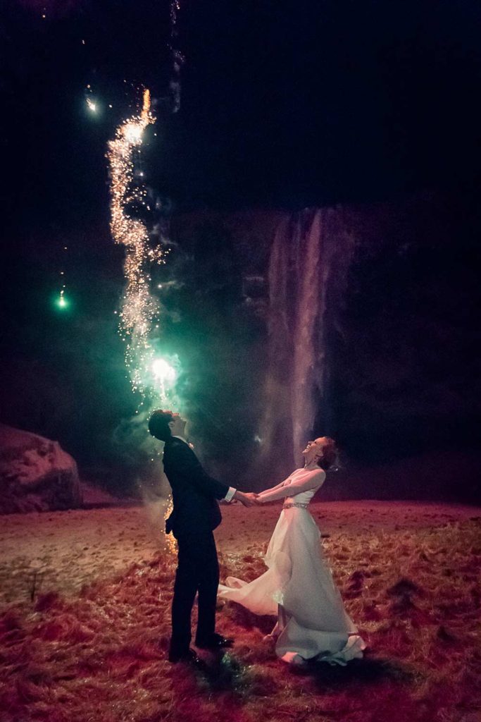 New year´s day wedding in Iceland