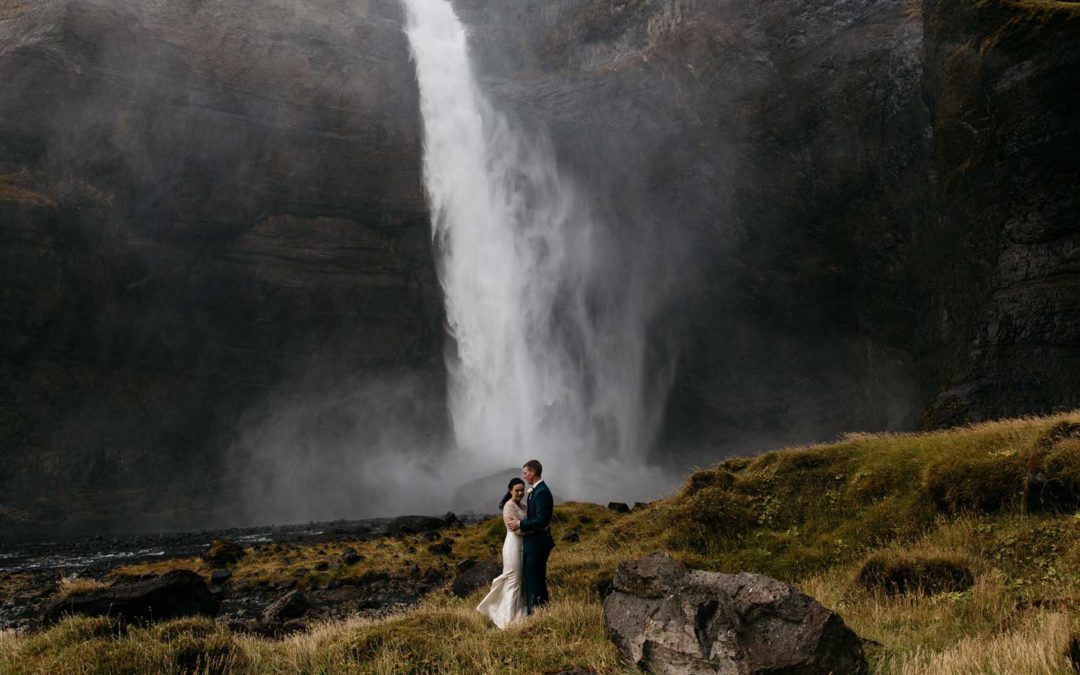 South Iceland – Waterfall wedding